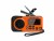Bild 3 Noxon DAB+ Radio Dynamo Solar 311 Orange, Radio Tuner
