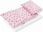 Pinolino Kinderträume GmbH Pinolino Puppenhausmöbel Bettzeug Herzchen rosa 3tlg