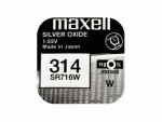 Maxell Europe LTD. Knopfzelle SR716W 10 Stück, Batterietyp: Knopfzelle