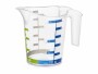 Rotho Messbecher Domino Dekor 5 dl, Transparent, Produkttyp