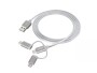Joby USB 2.0-Kabel USB A - Lightning/Micro-USB A/USB C