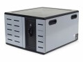 Ergotron Zip12 Charging Desktop Cabinet - Schrankeinheit - für