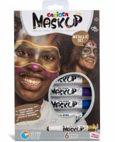 CARIOCA Mask-Up Metallic Box 43155 6 Stück, Kein Rückgaberecht