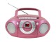 Bild 1 soundmaster Radio/CD-Player SCD5100PI Pink, Radio Tuner: FM