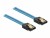 Bild 3 DeLock SATA-Kabel UV Leuchteffekt blau 50 cm, Datenanschluss