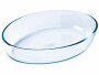 Pyrex Auflaufform 35 x 24 cm Oval, Transparent, Materialtyp