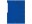 Büroline Gummibandmappe Kunststoff, A4 Blau, Typ: Gummibandmappe, Ausstattung: Gummiband, Detailfarbe: Blau, Material: Kunststoff