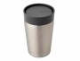 Brabantia Thermobecher Make & Take 200 ml, Dunkelgrau/Silber