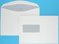 GOESSLER Enveloppe G-Line a/fenêtre C5 2217 80g, blanc 500