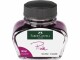 Faber-Castell Tintenglas 30 ml Pink, Detailfarbe: Pink, Tintenart