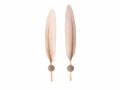 Glorex Federn 13 - 14 cm 6 Stück, Beige