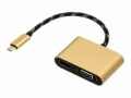 Roline Gold - Adaptateur vidéo externe - USB-C 3.2