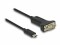 Bild 7 DeLock Serial-Adapter USB-C ? RS-232 D-Sub 9 Pin mit
