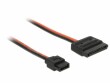 DeLock Stromkabel Slim-SATA - SATA 24 cm, Kabeltyp: Adapterkabel