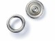 Prym Druckknöpfe Jersey Ring Silber, 10 mm, 20 Stück