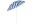 KOOR Sonnenschirm Marino 180 cm, Blau/Weiss, Breite: 150 cm