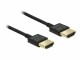 DeLock Kabel 4K 60Hz HDMI - HDMI, 0.25 m