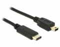 DeLock USB2.0 Kabel, C - MiniB, 2m, SW Typ: