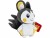 Image 1 Jazwares Plüsch Pokémon Emolga 20 cm, Höhe: 20 cm