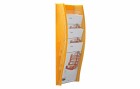 Styro Plakatständer styrodisplay 1/3 A4, Orange, Papierformat