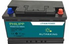 Autarking Batterie Philipp LiFePO4, 12.8 V 100 Ah mit