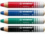 STABILO Whiteboard-Marker MARKdry 4er Etui, Strichstärke: 2 - 5