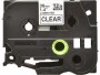 Brother Beschriftungsband TZe-161 Schwarz auf Transparent