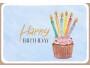 ABC Geburtstagskarte Happy Birthday B6, Papierformat: B6
