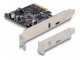 DeLock PCI-Express-Karte 90074 2x USB Typ-C, Datenanschluss