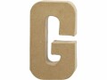 Creativ Company Papp-Buchstabe G 20.5 cm, Verpackungseinheit: 1 Stück