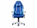 AKRacing Gaming-Stuhl California Blauweiss, Lenkradhalterung: Nein