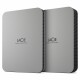 LaCie Mobile Drive HDD USB-C 4TB 2.5inch Moon Silver