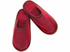 Glorex Filz-Pantoffeln Rot, Grösse M
