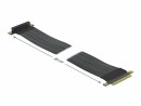 DeLock PCI-E Riser Karte x8 zu x8 flexibel, gewinkelt