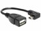 Bild 1 DeLock USB-OTG-Kabel Mini-USB B - USB A 0.11