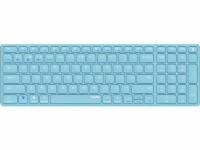 Rapoo Funk-Tastatur E9700M ultraslim Blau, Tastatur Typ