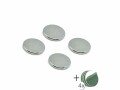 Silwy Power-Magnete 8 Stück, Silber, Detailfarbe: Silber