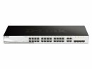 D-Link Switch DGS-1210-28 28 Port, SFP Anschlüsse: 4, Montage