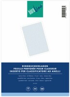 BÜROLINE Ringbucheinlagen A4 501005 kariert, 4mm, 100g 100 Blatt