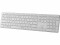 Bild 0 Rapoo Tastatur E9800M ultraslim Weiss, Tastatur Typ: Standard