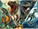 Ravensburger Puzzle Jurassic World Dominion Dinosaurierarten, Motiv