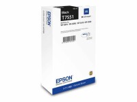 Epson Tinte schwarz 100.0ml WF Pro 8xxx, "XL