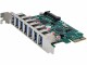 EXSYS PCI-Express-Karte EX-11088-2, Datenanschluss Seite B: USB