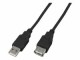 Bild 1 Wirewin USB 2.0-Verlängerungskabel USB A - USB A