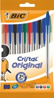 BIC       BIC Kugelschreiber Cristal 830865 10 Stück, 4 Farben ass.