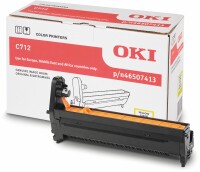 OKI Drum yellow 46507413 C712 30'000 Seiten, Kein