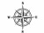 Bild 1 Creativ Company Schablone A4 Kompass, 1 Stück, Breite: 21 cm