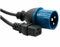 MicroConnect PowerCord CEE1 to C19 2,5M