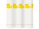 diaqua® Duschvorhang Duckie 180 x 200 cm, Gelb/Weiss, Breite