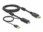DeLock Kabel HDMI - Displayport, 2m